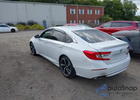 2019 Honda Accord Sport z USA, uszkodzony, nr VIN 1HGCV1F31KA049535